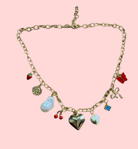 Collier breloques Mila