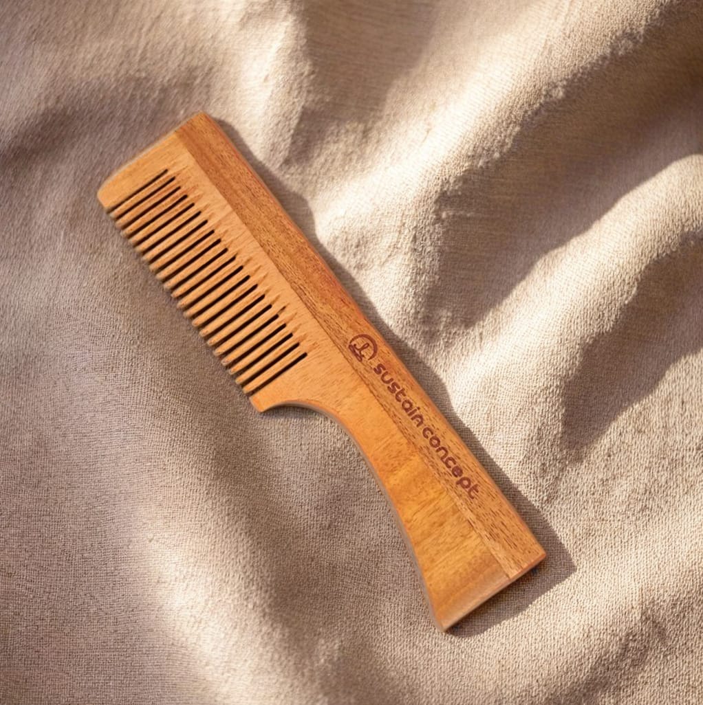 Neem Comb With Handle