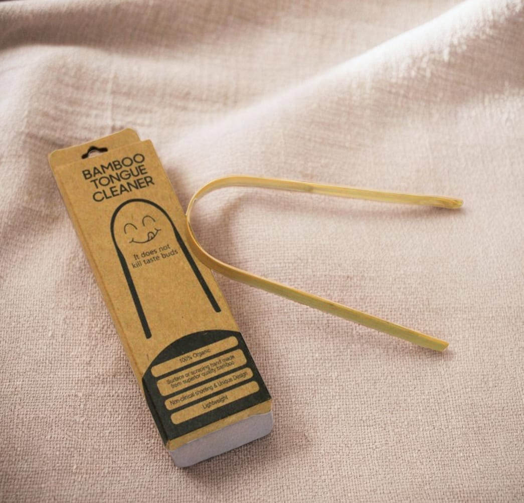Bamboo Tongue Cleaner