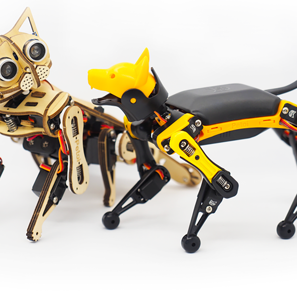 Robotic Pet Cat and Dog Set