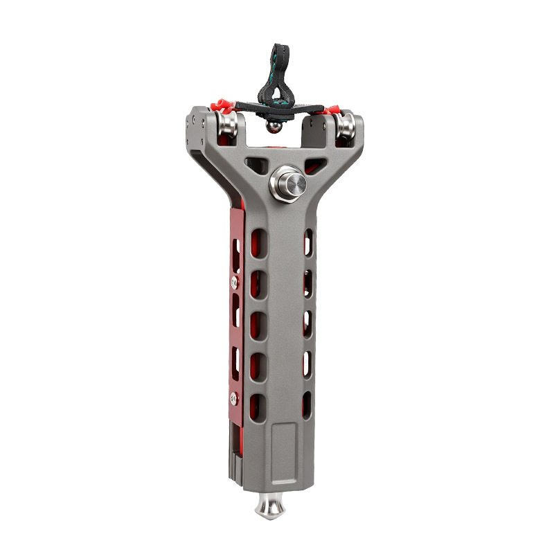 CNC Aluminum Repeating Slingshot — Auto-Loading Pro Kit with Glass Breaker