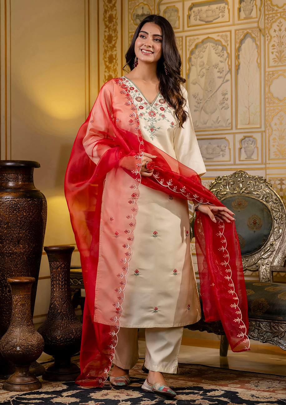 Embroidered Traditional Dress Set