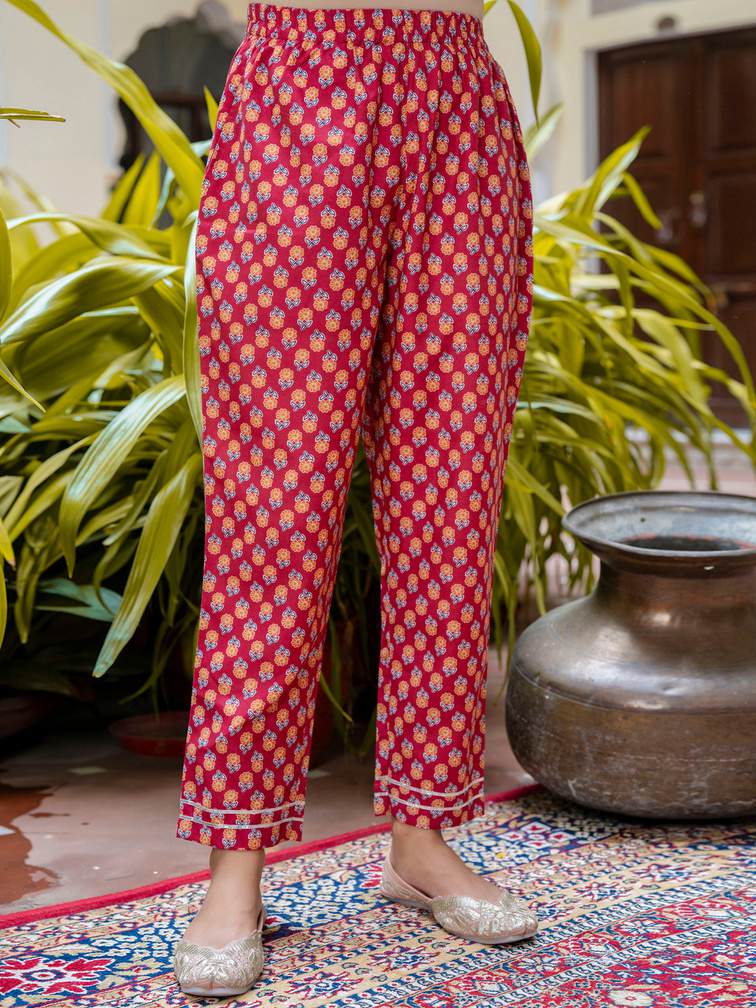 Floral Printed Traditional Kurti