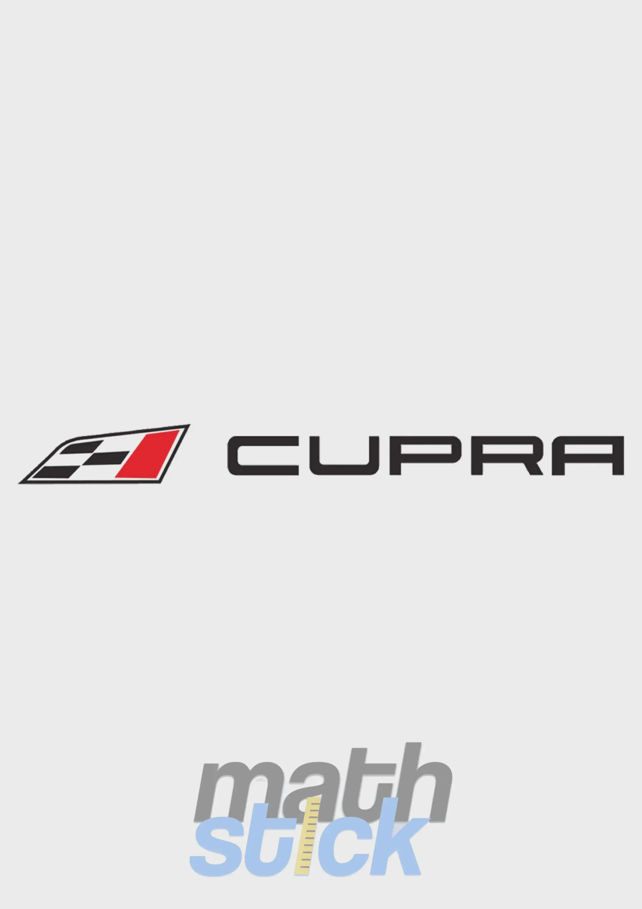 Lot de 2 Stickers CUPRA seuil de porte arrière 