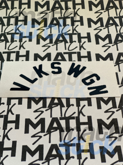 Stickers VLKSWGN 