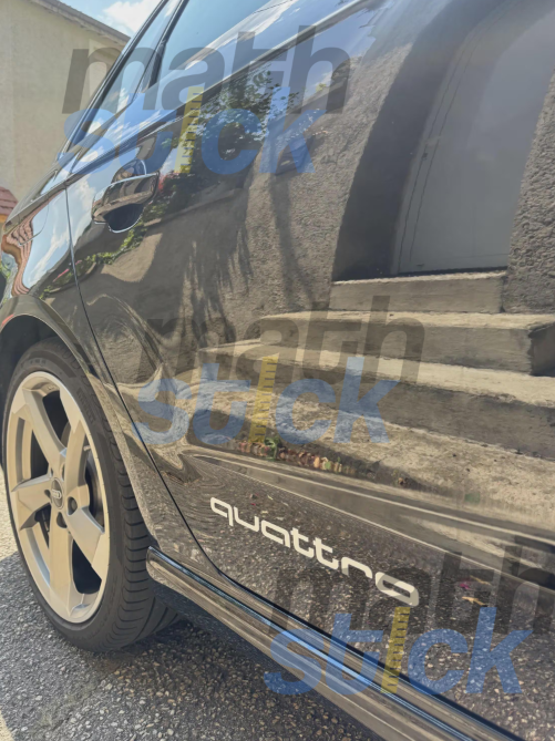 Lot de 2 Stickers QUATTRO 