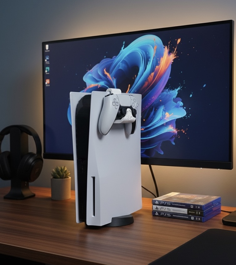 PS5 Console & Controller Docking