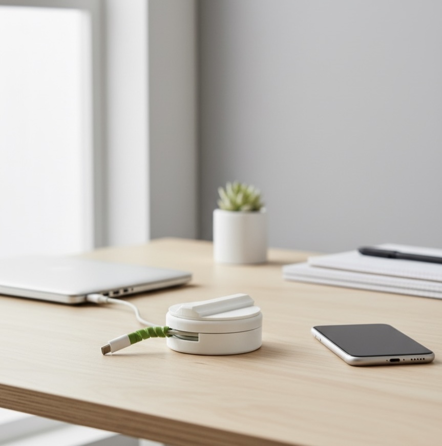 Printed Cable Organizer Spool