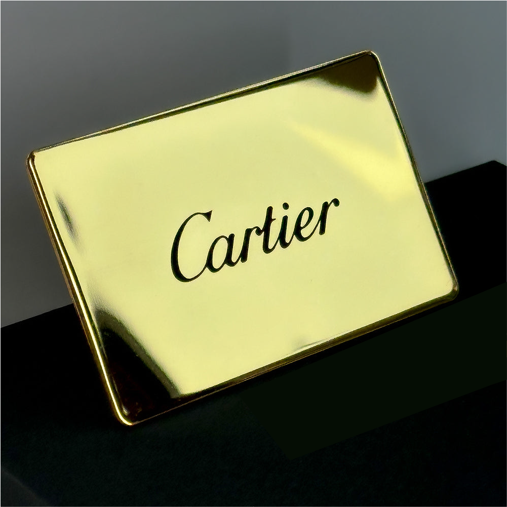 Gloss Metal NEXGEN NFC Business Card | Laser Engraved