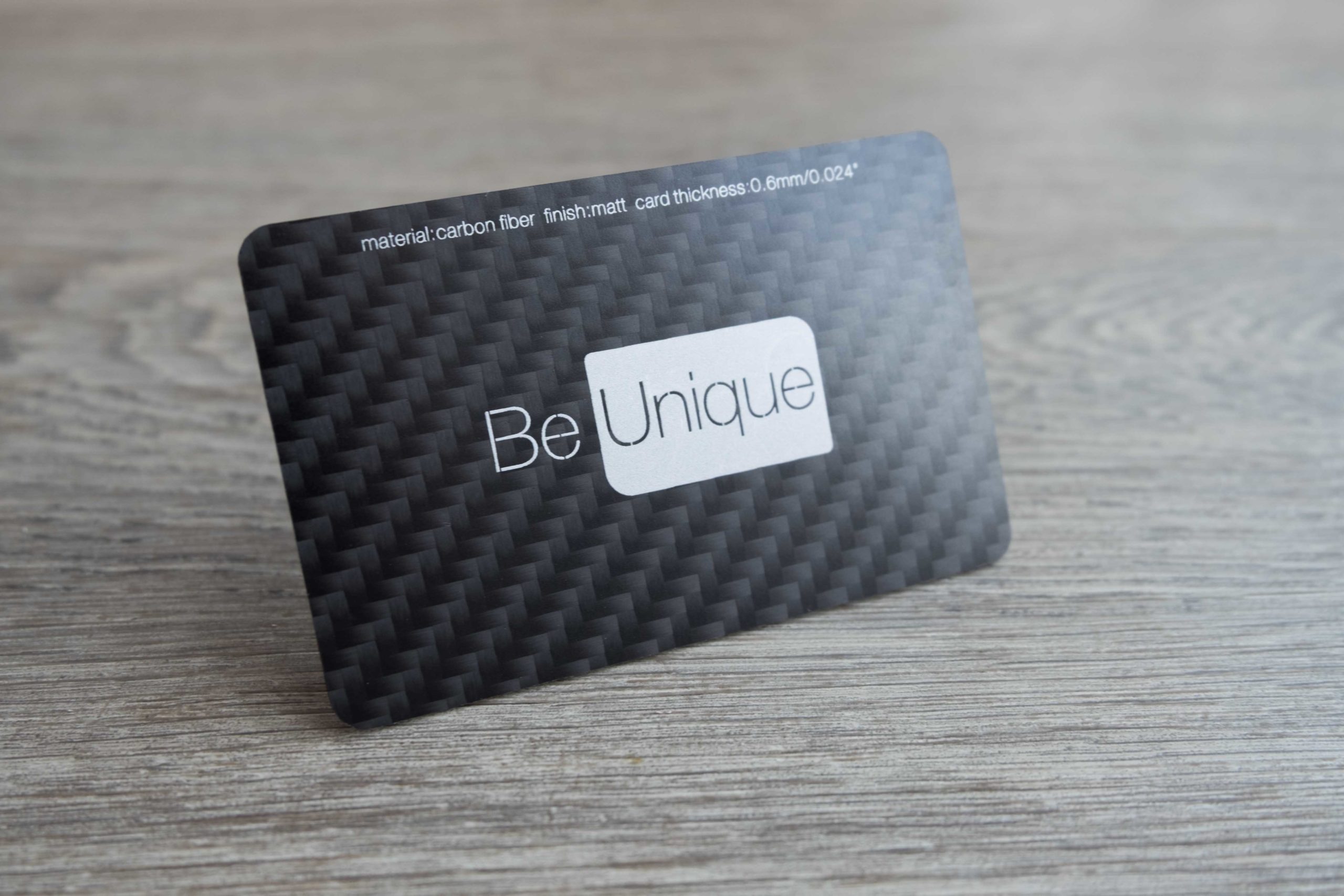 Carbon Fiber NEXGEN NFC Business Card | UV Print