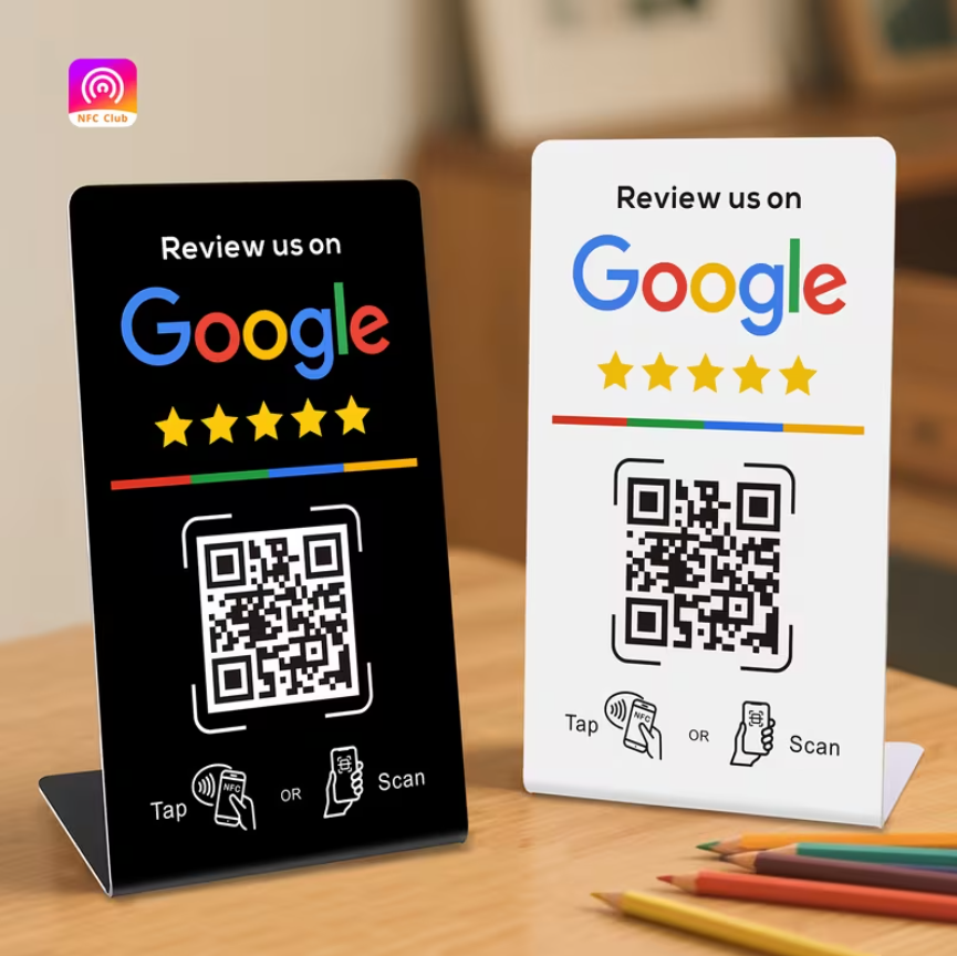 Original NEXGEN NFC Google Review Display | UV Print