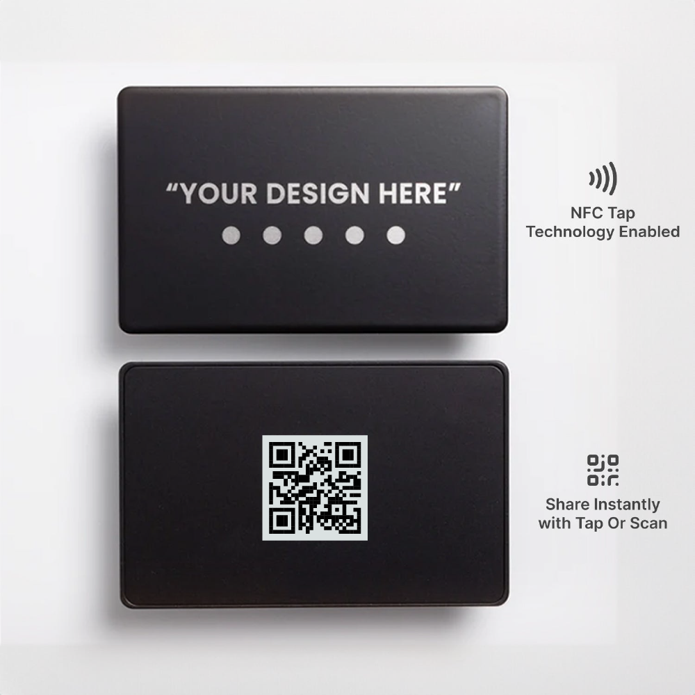 Metal NEXGEN NFC  Business Card | UV Print / Laser Engraved