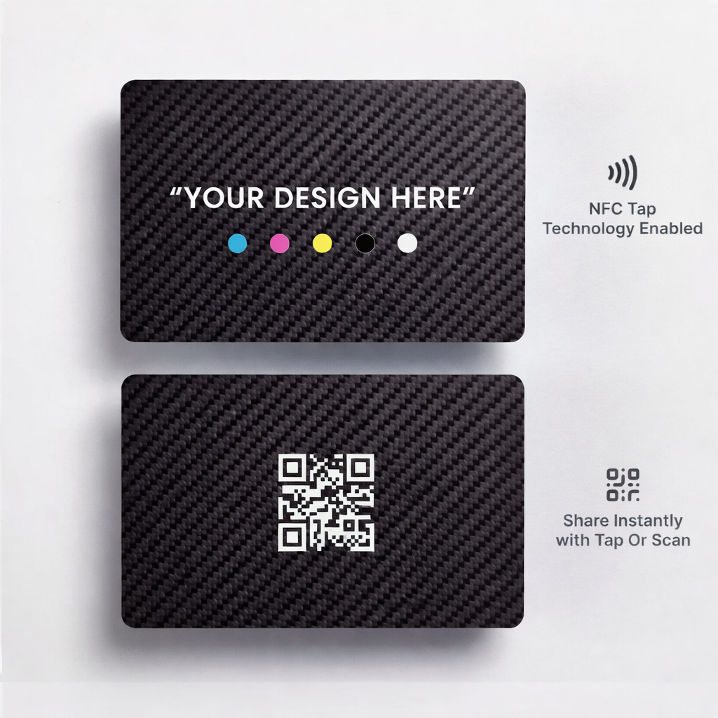 Carbon Fiber NEXGEN NFC Business Card | UV Print