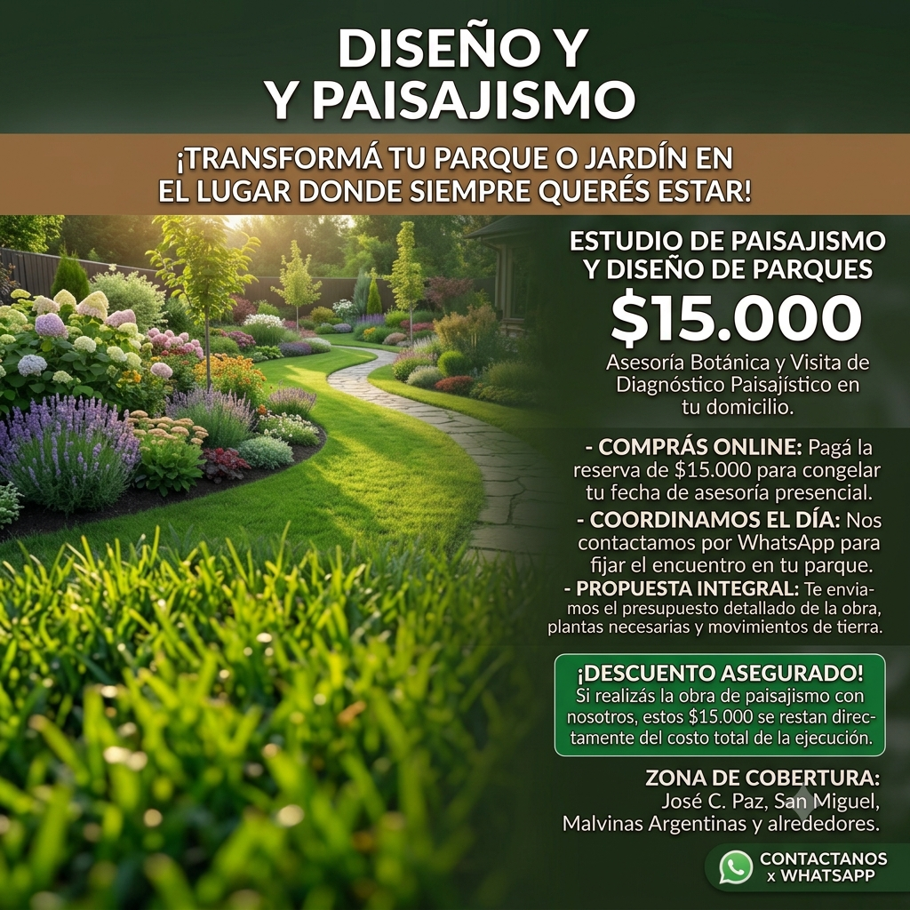 Estudio de Paisajismo y Diseño de Parques - Asesoría y Visita