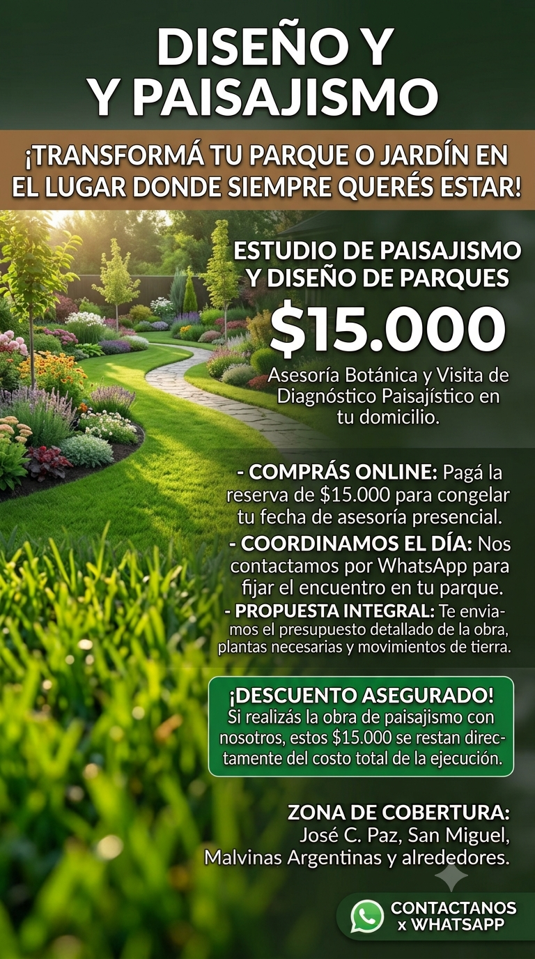 Estudio de Paisajismo y Diseño de Parques - Asesoría y Visita