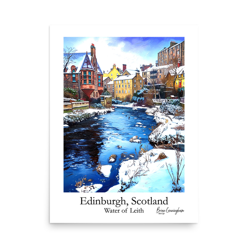 Edinburgh: Dean Village's Winter Jewel