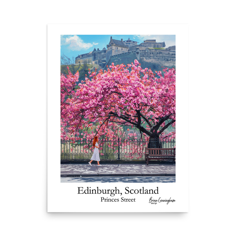 Edinburgh Bloom: Princes Street Gardens & Castle