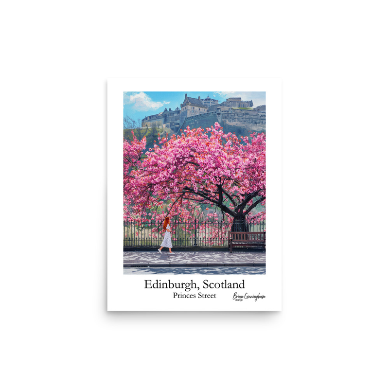 Edinburgh Bloom: Princes Street Gardens & Castle