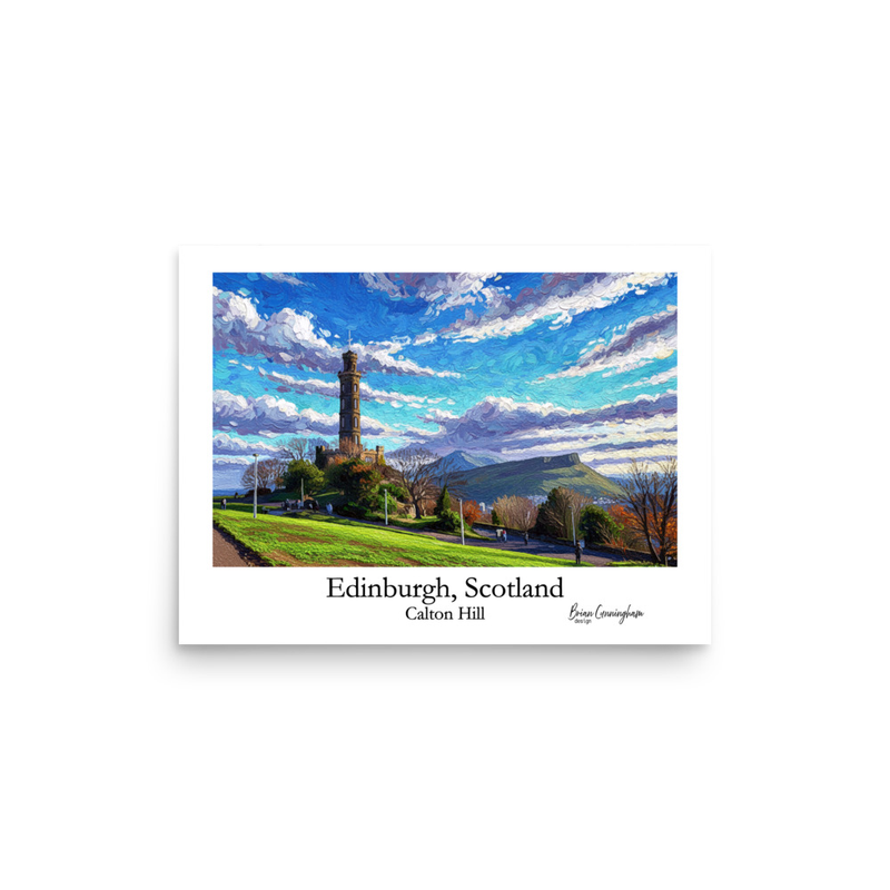 Edinburgh: View of Arthurs Seat