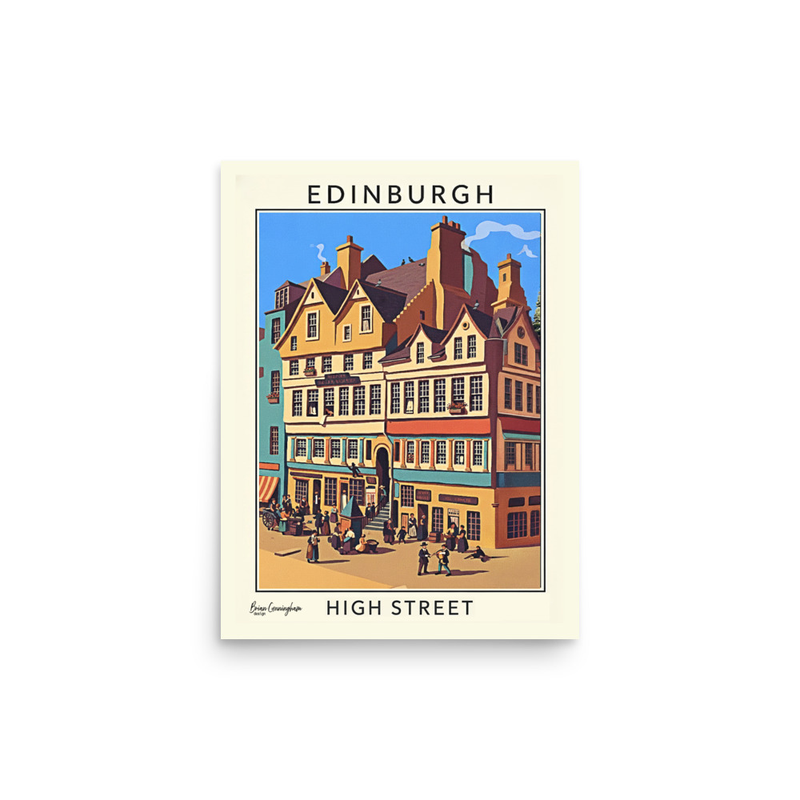 Edinburgh: High Street (c1870)