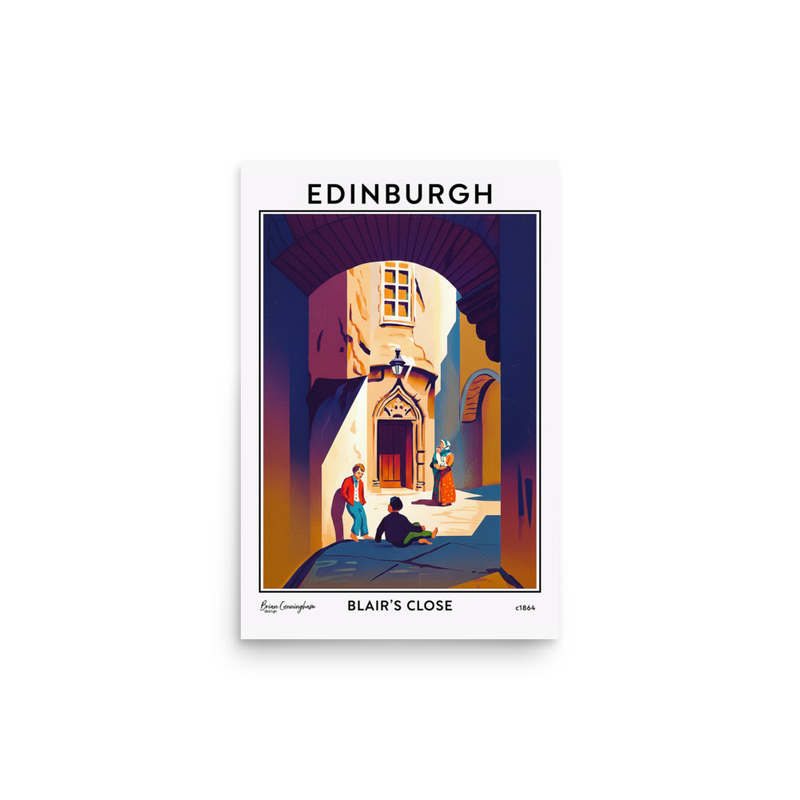 Edinburgh: Royal Mile, Blairs Close