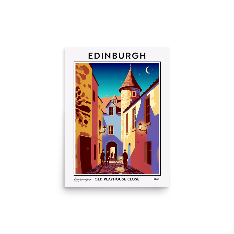 Edinburgh: Royal Mile, Old Playhouse Close