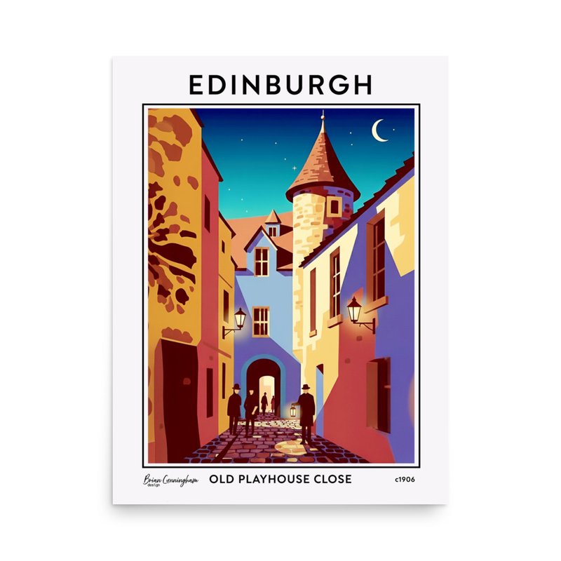 Edinburgh: Royal Mile, Old Playhouse Close