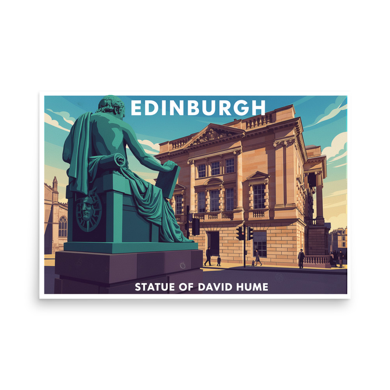 Edinburgh: Statue of David Hume
