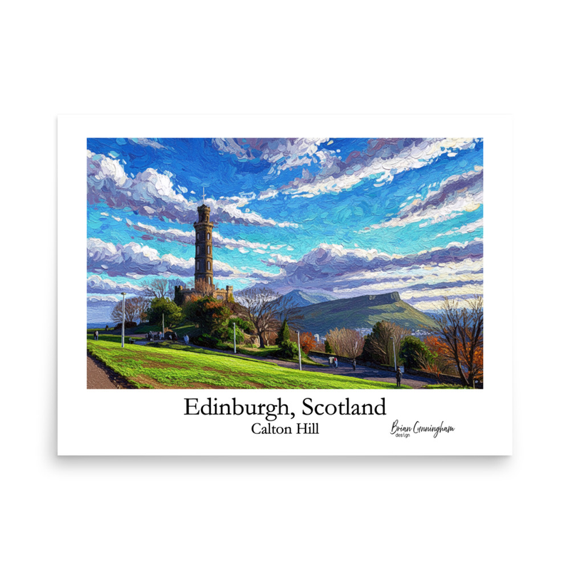 Edinburgh: View of Arthurs Seat