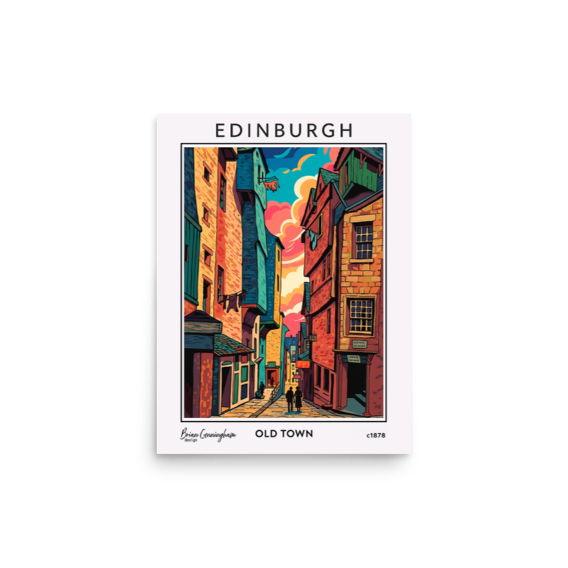 Edinburgh: High Street c1878