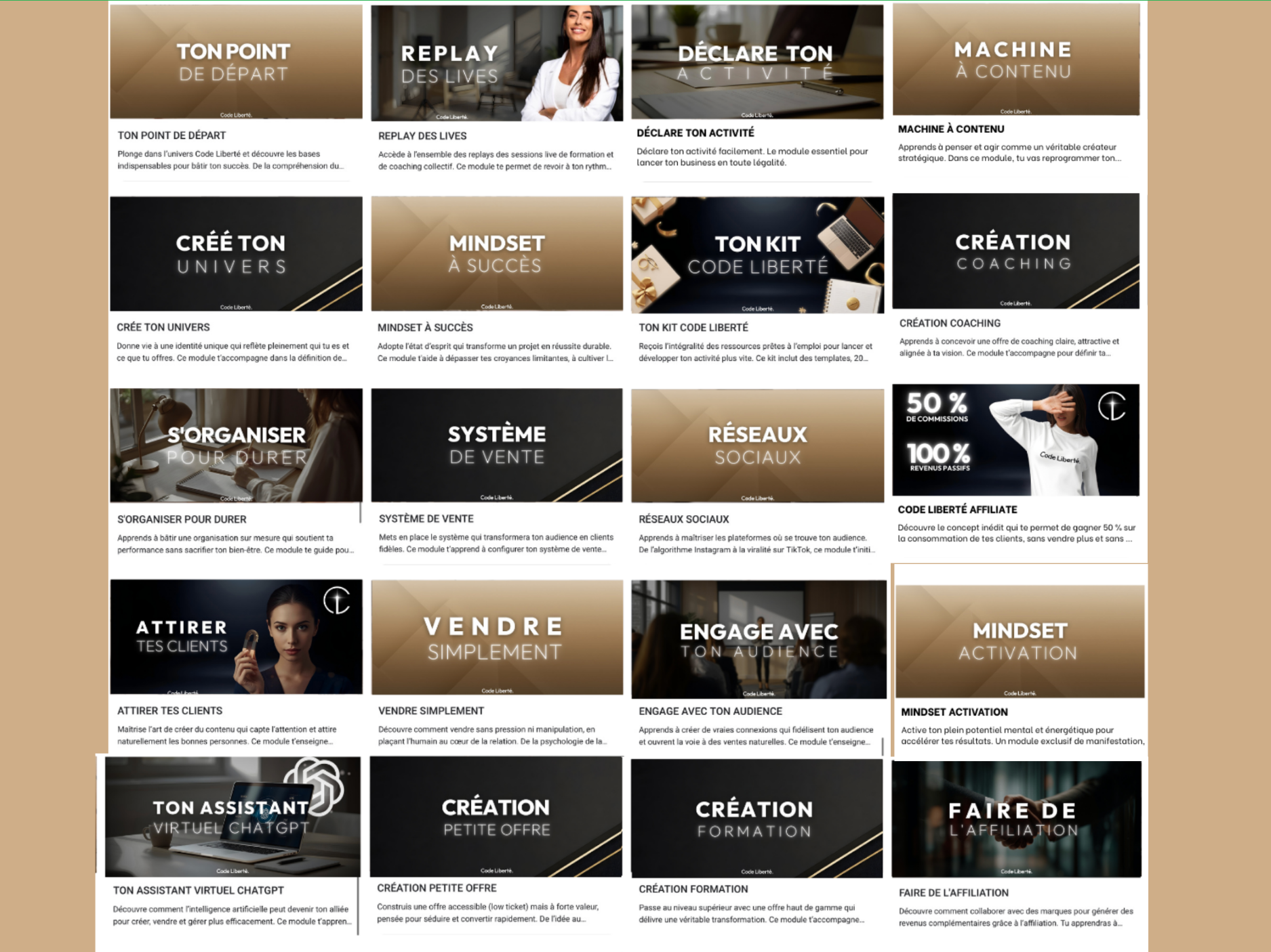 ✅ Code Liberté BySpartGroup