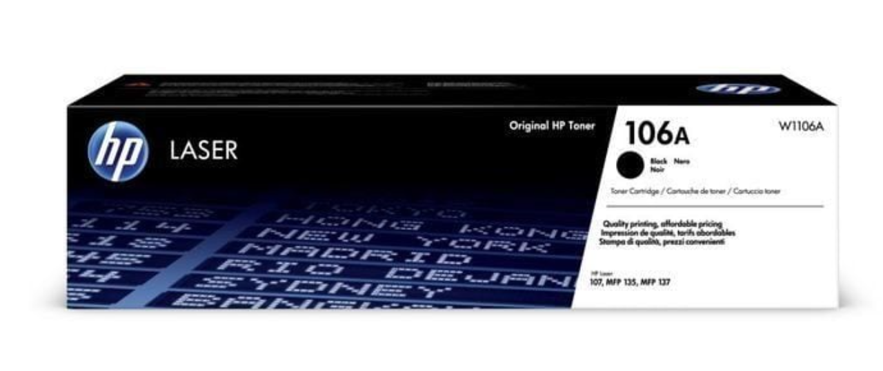 HP 106A Black Toner Cartridge