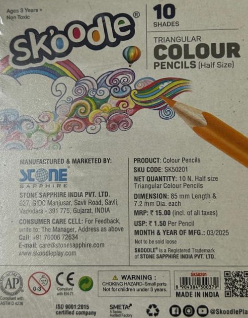 Skoodle Colored pencils set