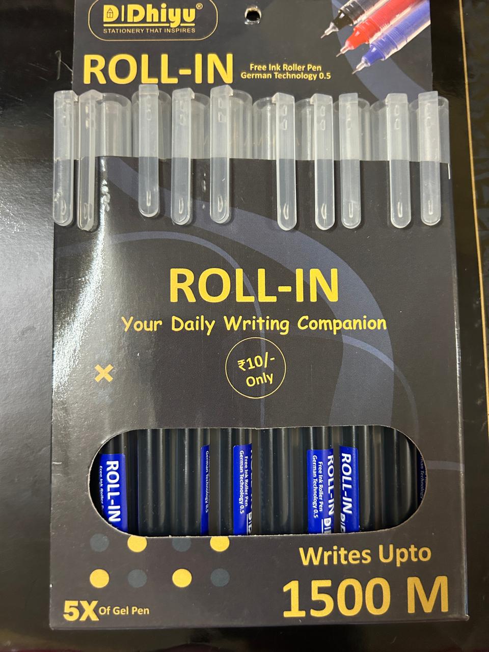 DhiYU Roll-In Gel Pen Pack