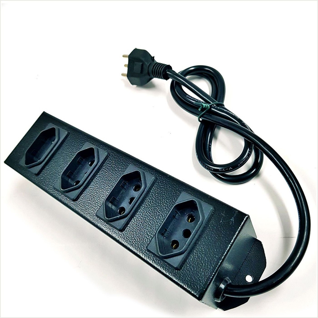 Régua De 6 Tomadas Extensão