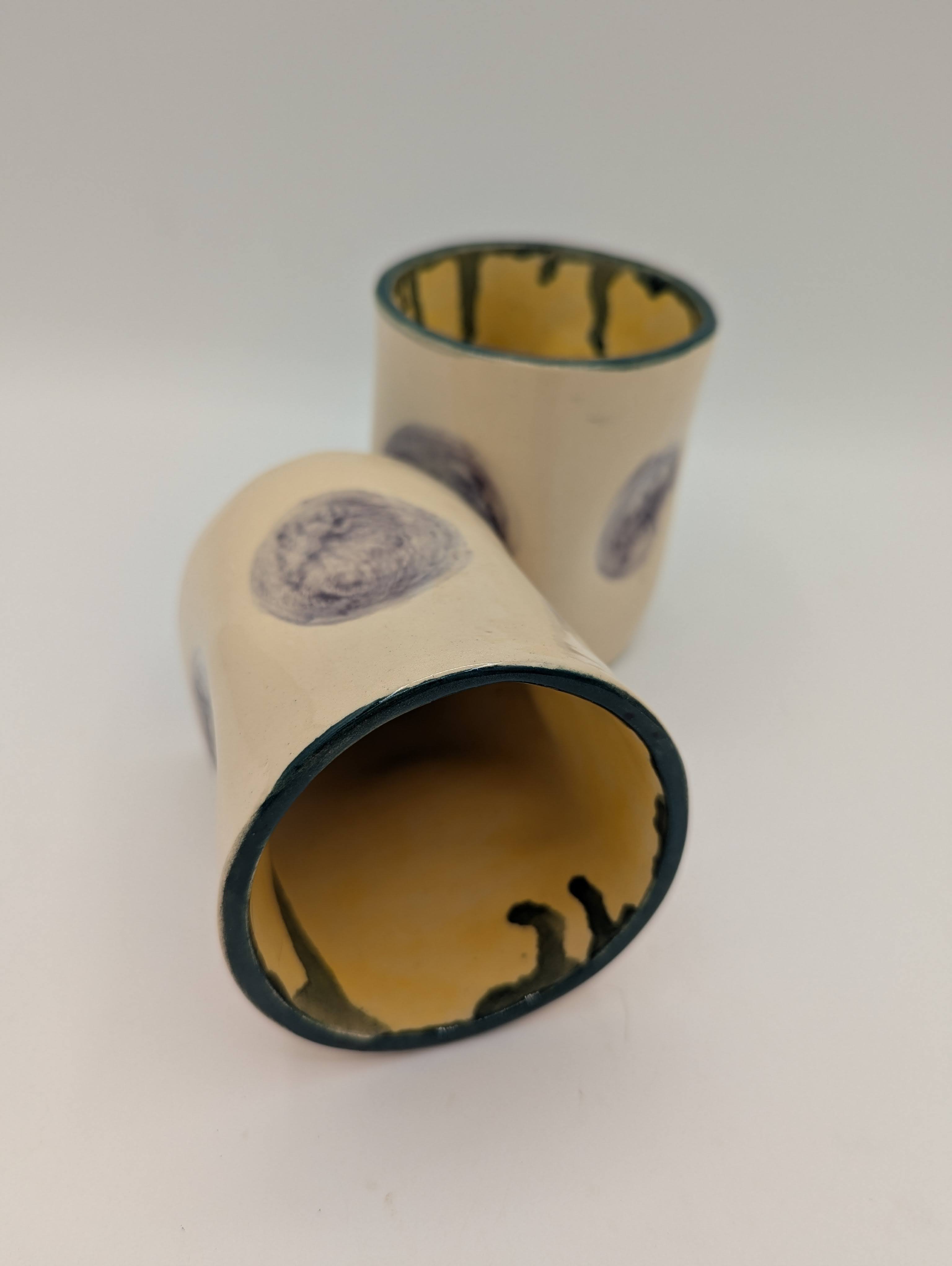 Yellow Pinch Tumblers