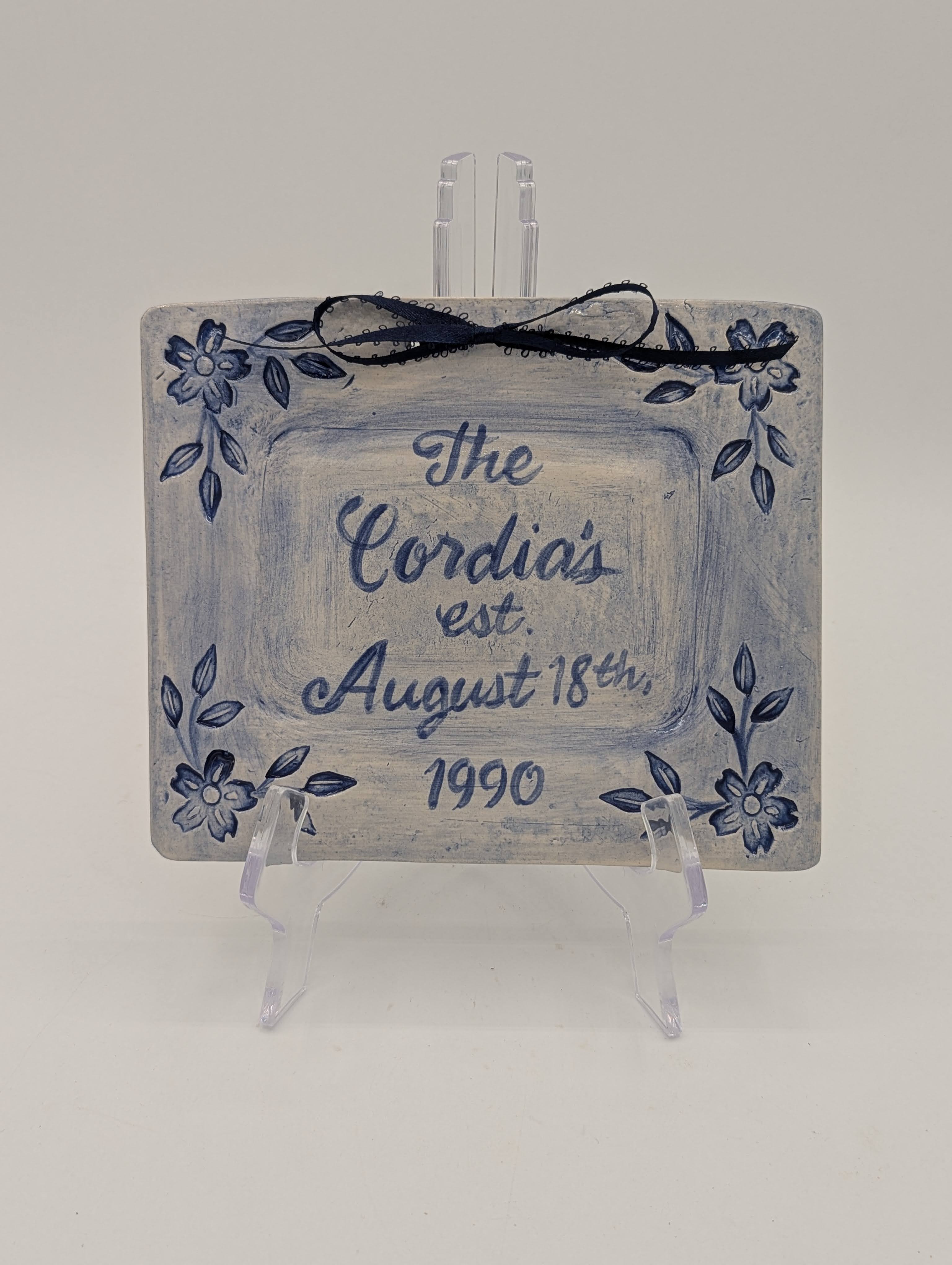 Commemorative Wall Plaque