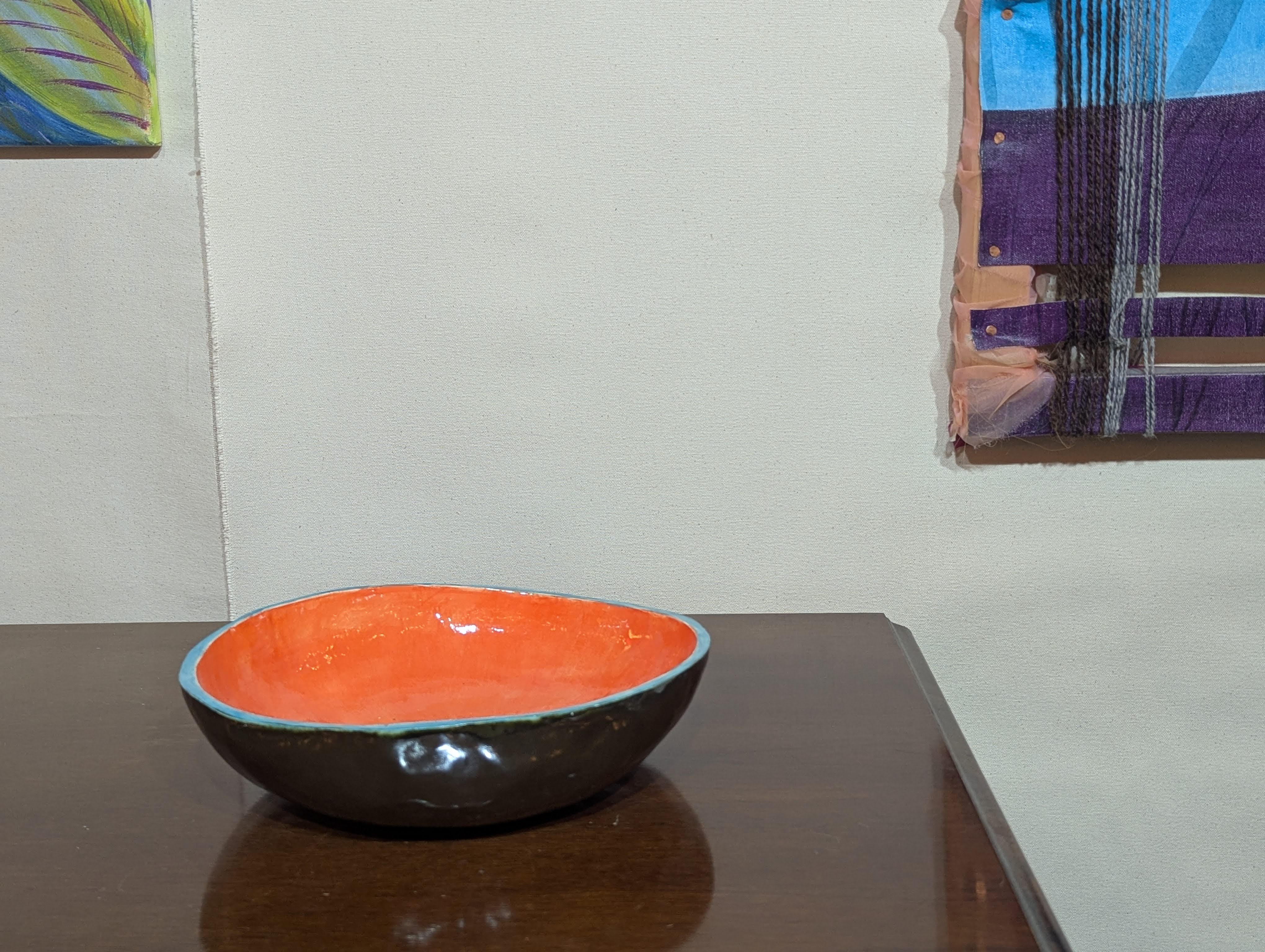 Orange Gourd Bowl