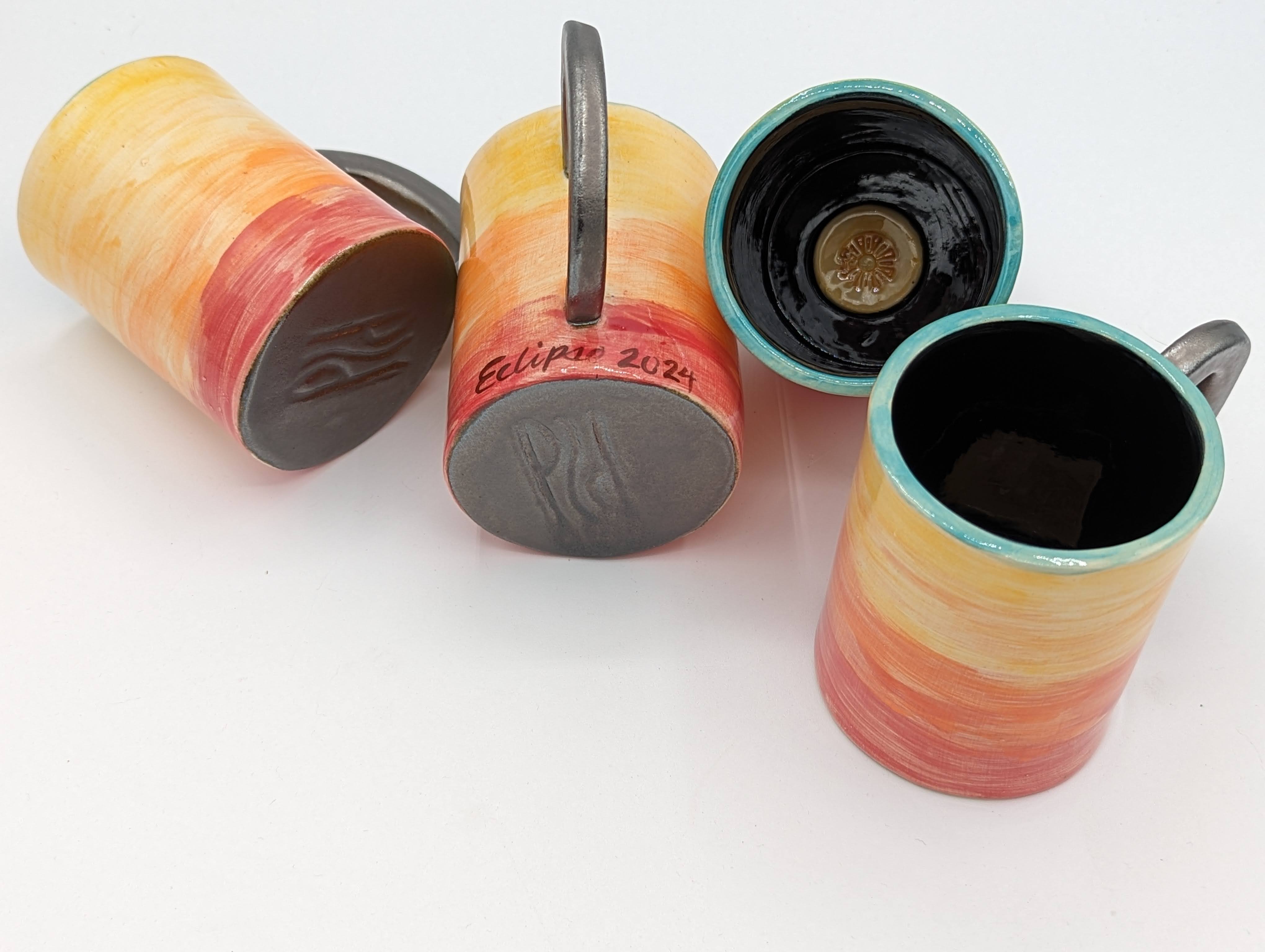 2024 Commemorative Eclipse Mugs with Medallions 