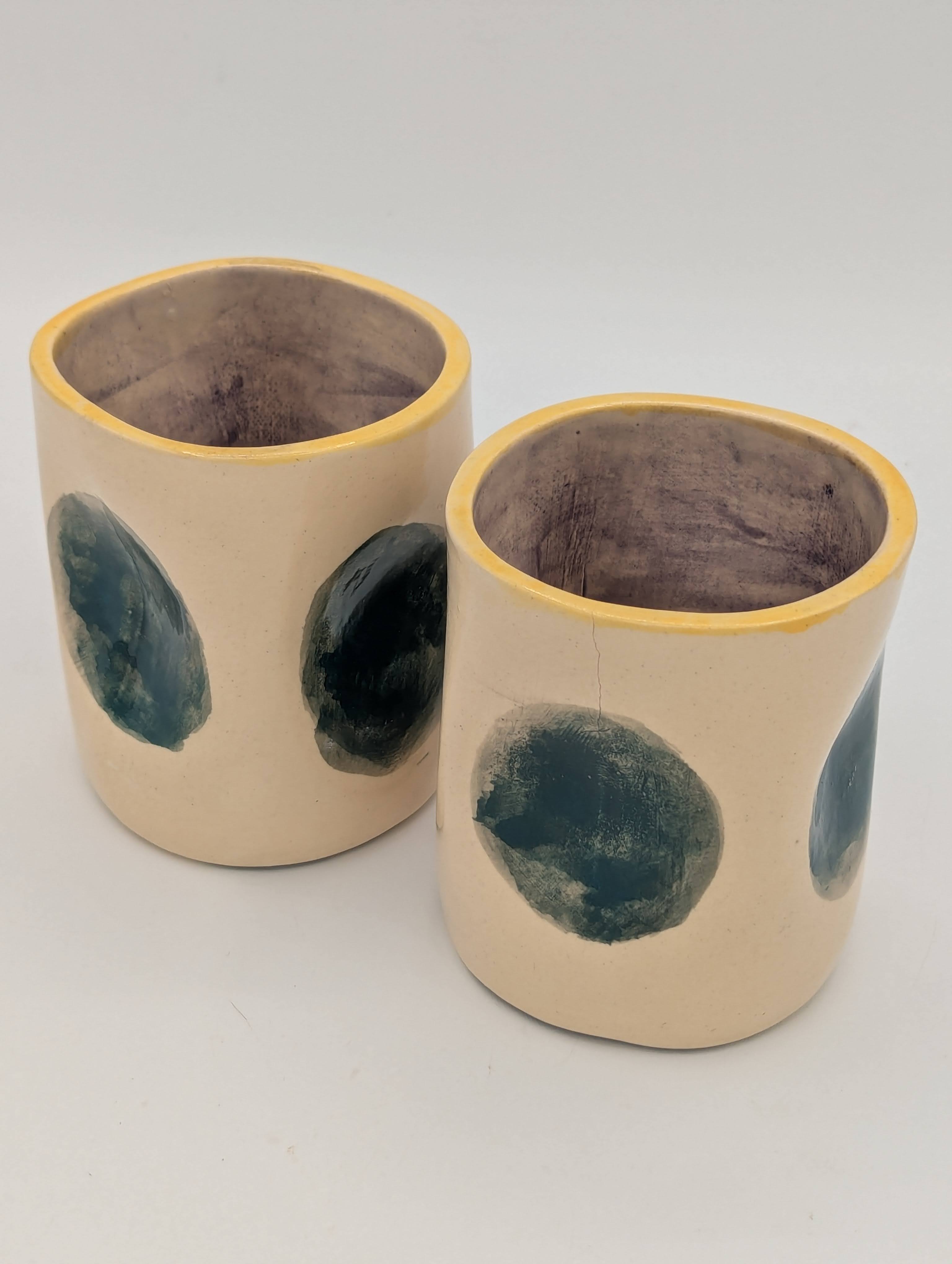 Purple Pinch Tumblers