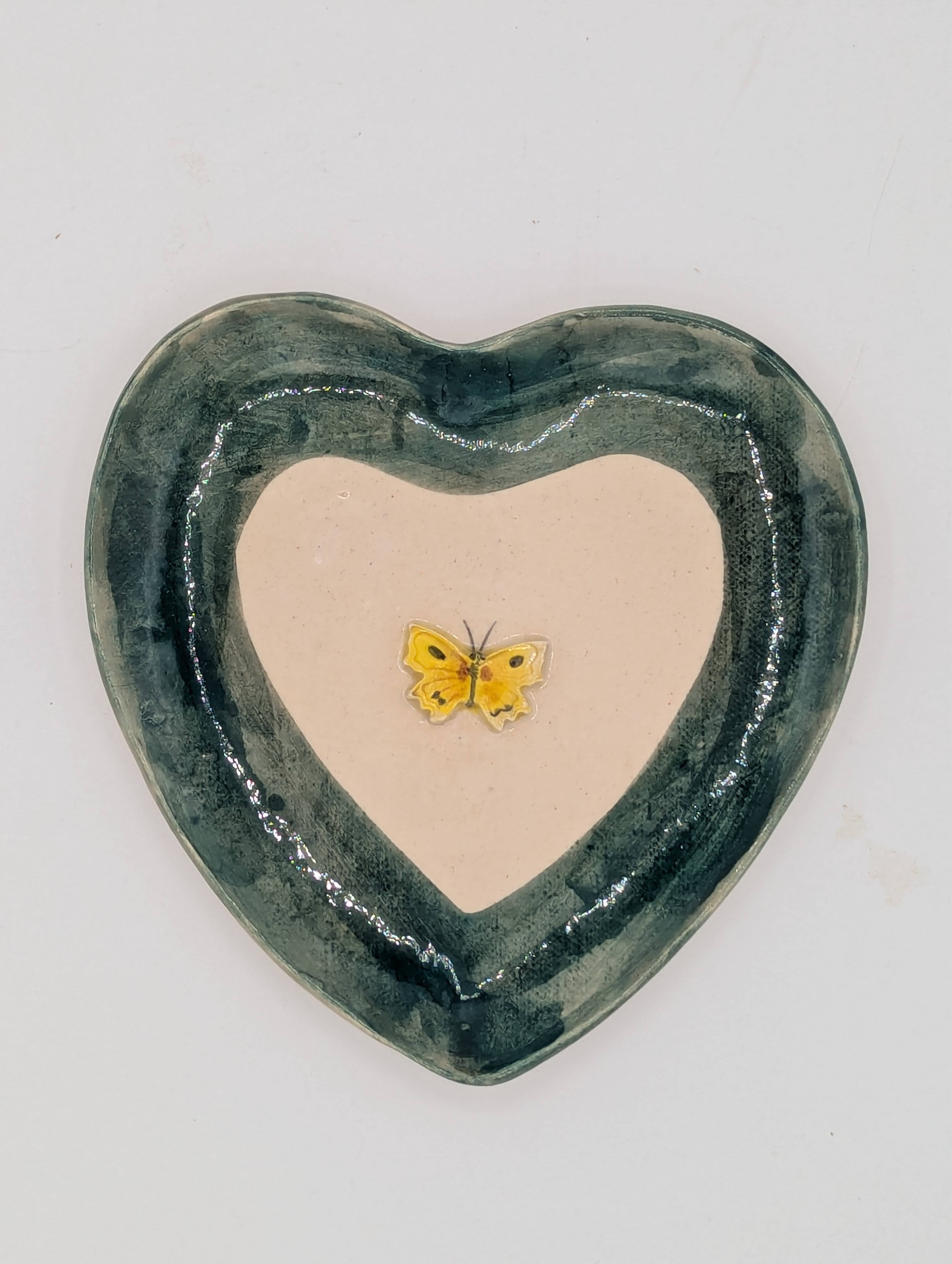 Butterfly Heart Trinket Tray