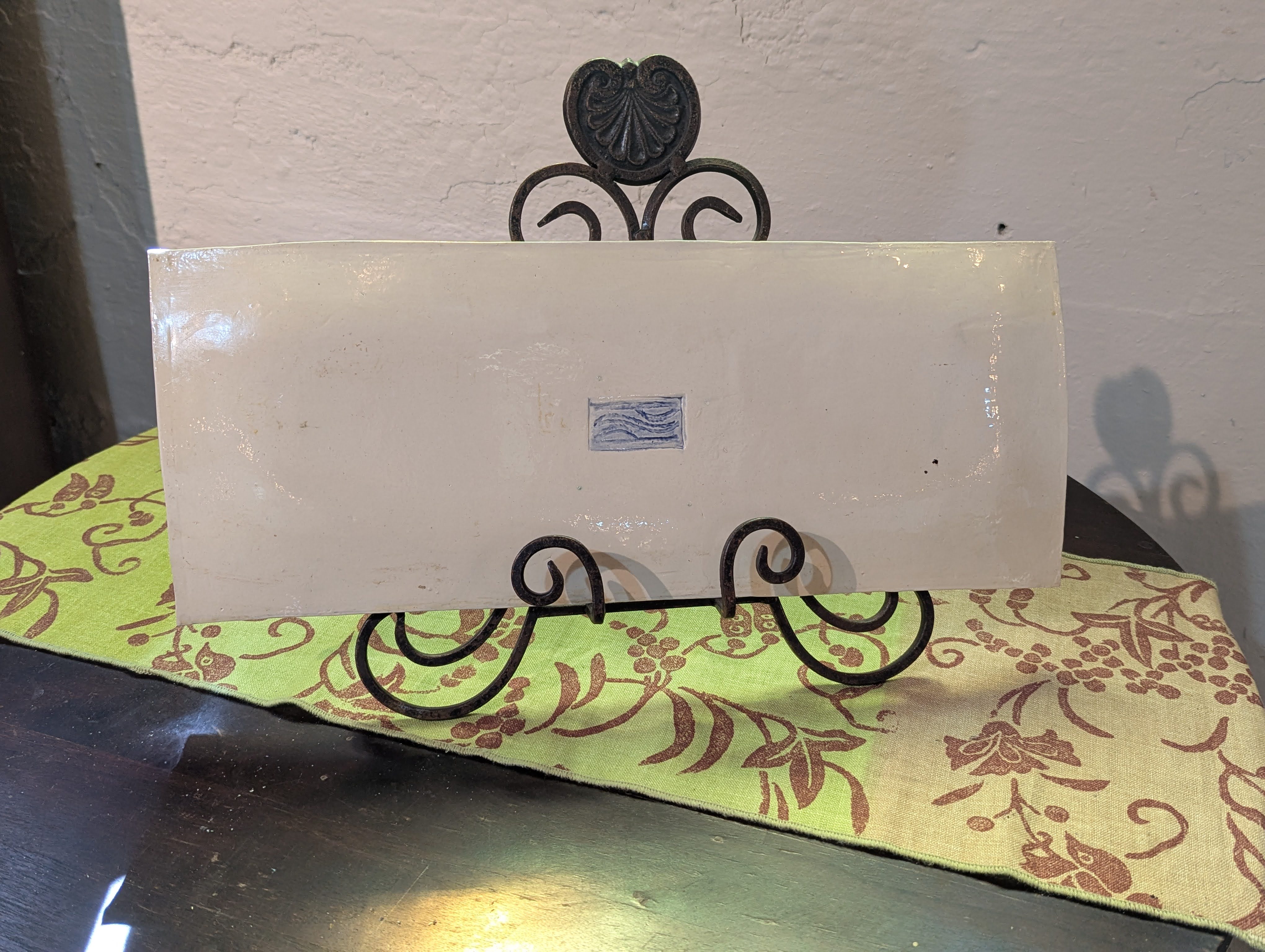 Navy Wall Paper Tray