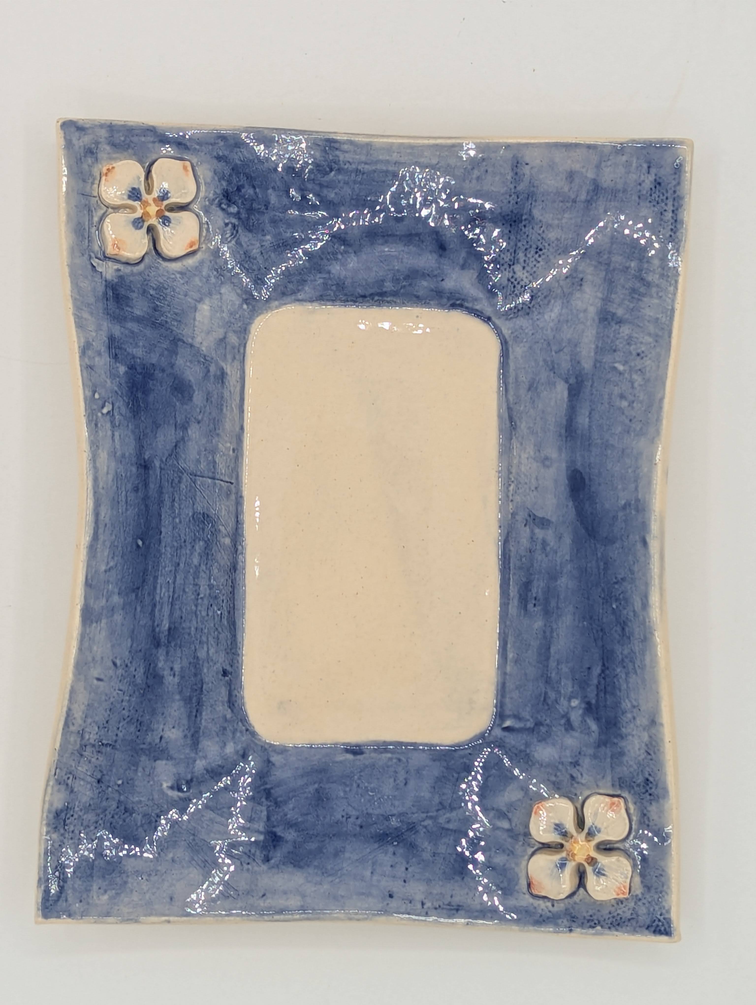 Blue Dogwood Trinket Tray