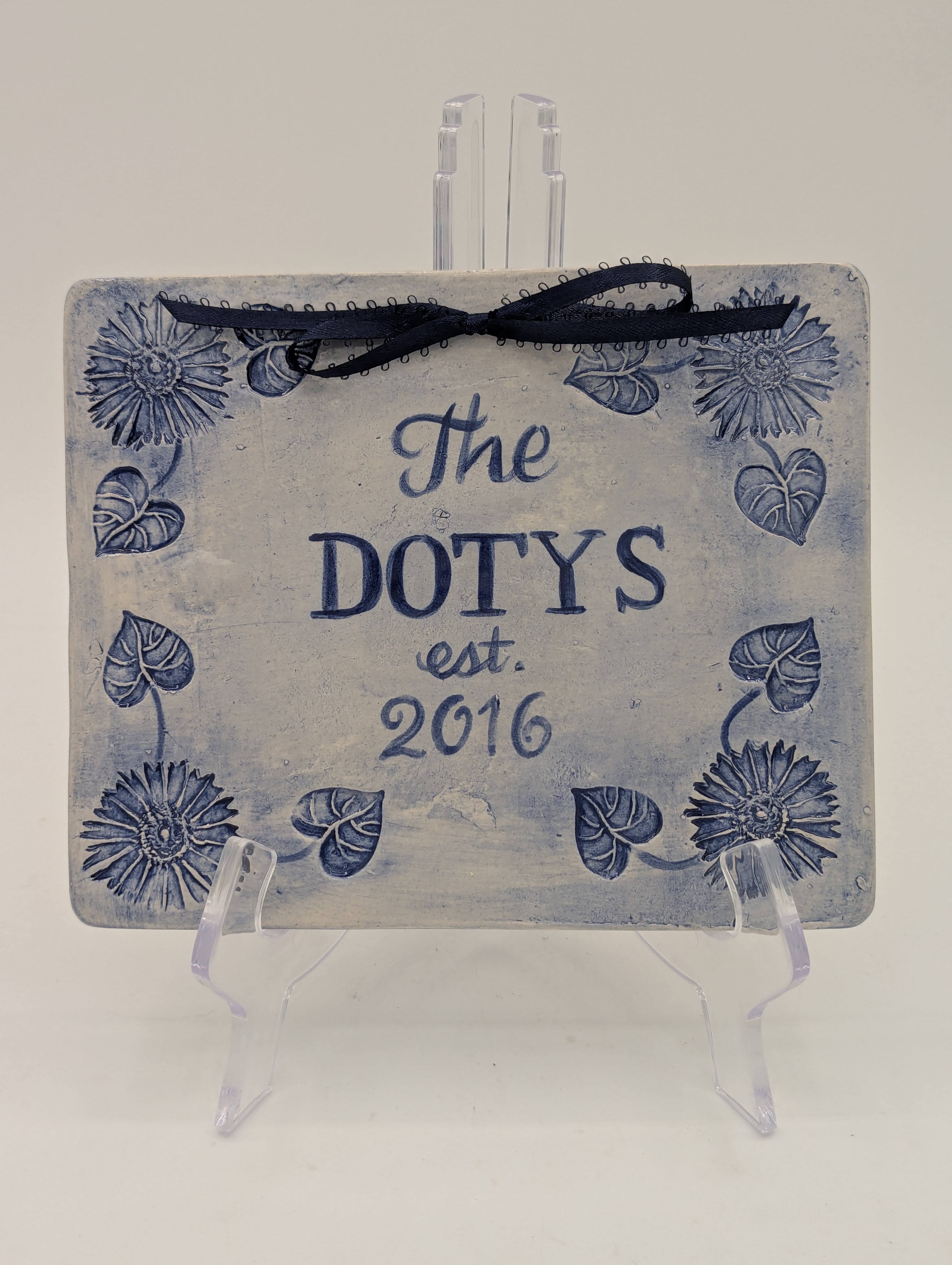 Commemorative Wall Plaque