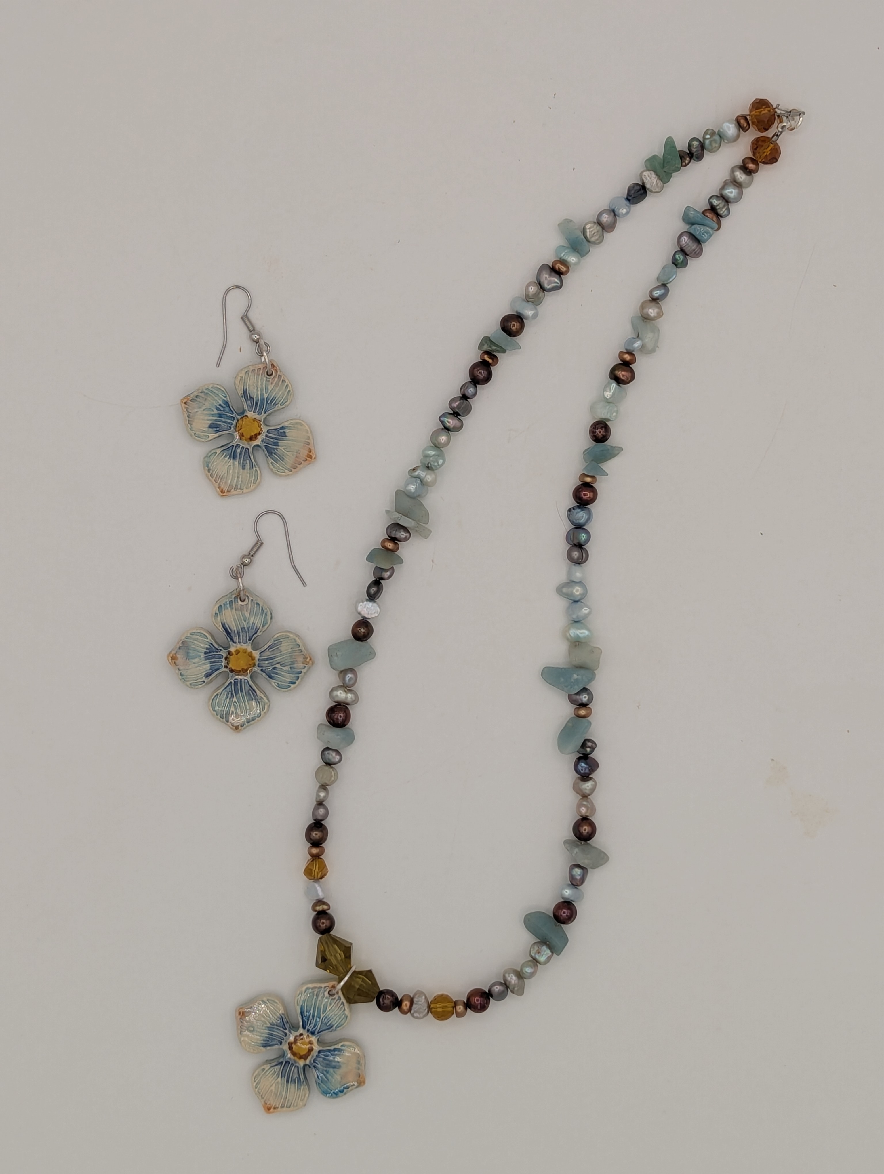 Spring Dogwood Necklace