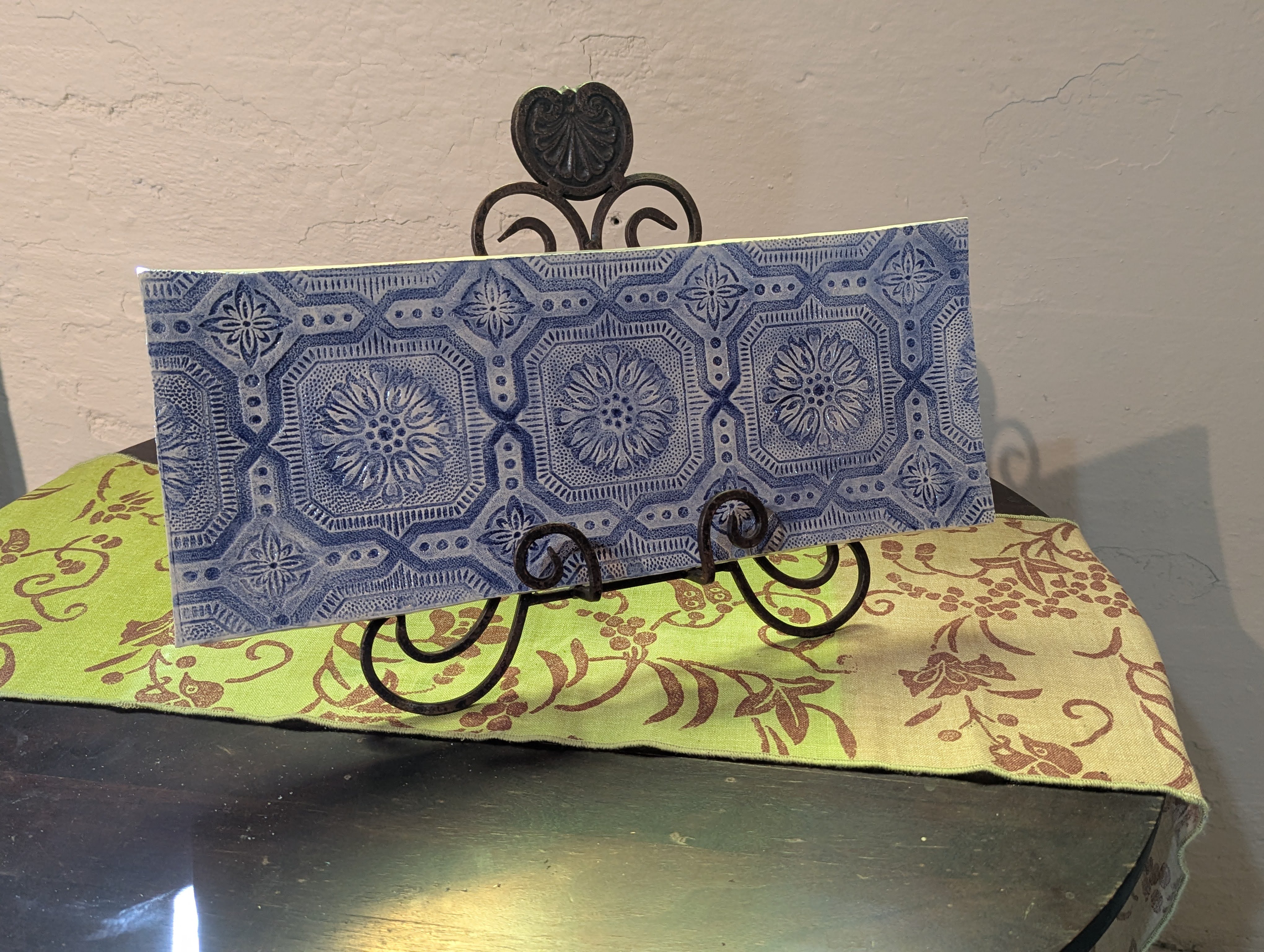 Navy Wall Paper Tray