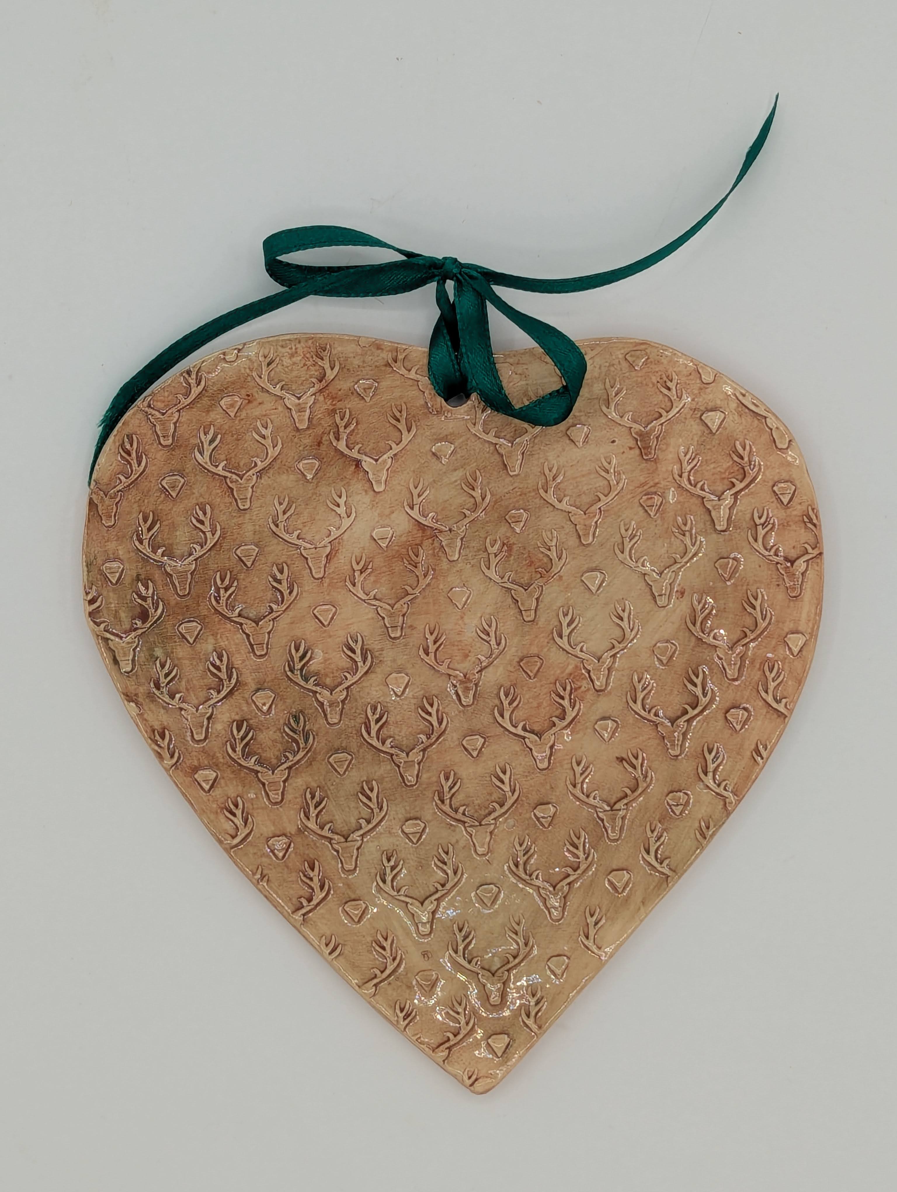 Deer Heart Plaque