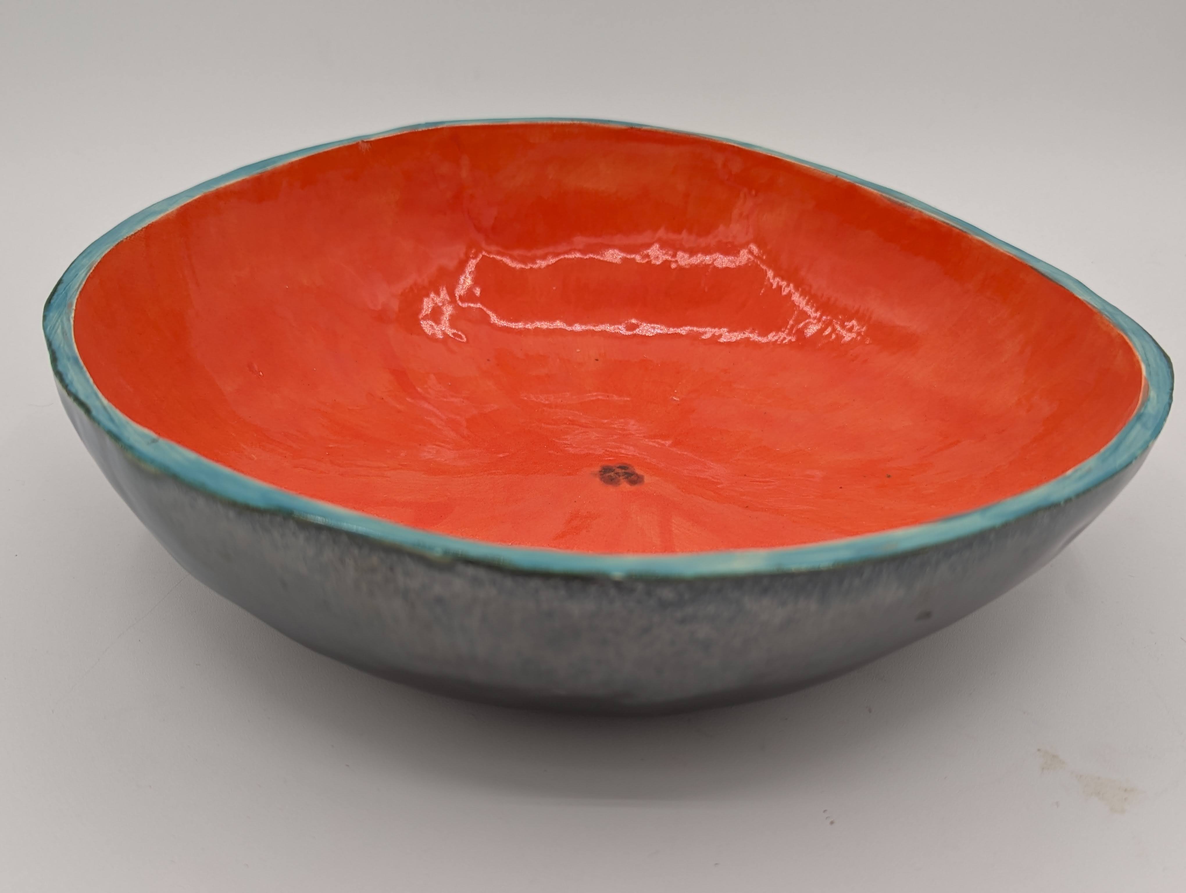 Orange Gourd Bowl
