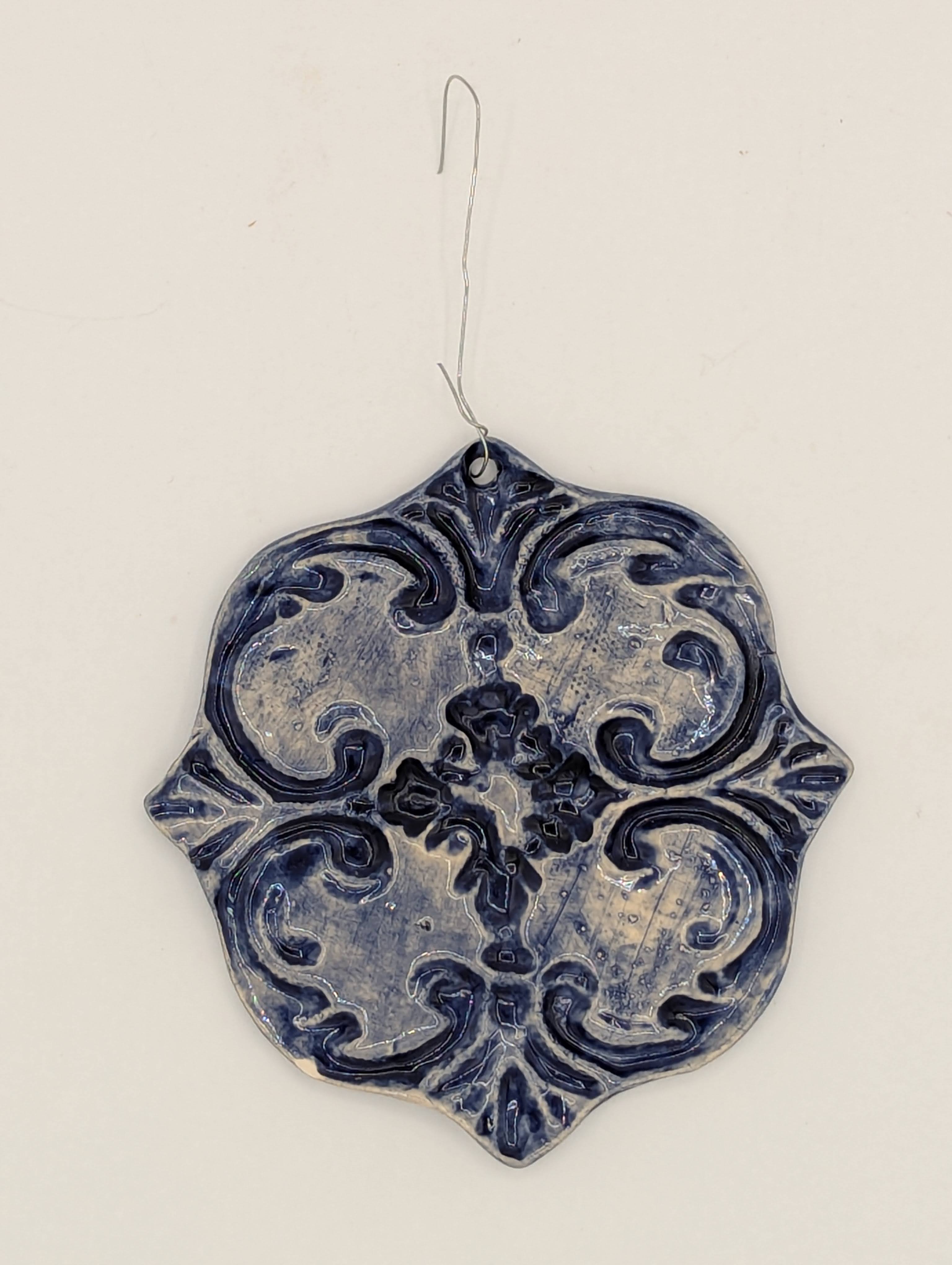 Blue Bolt Tree Ornament