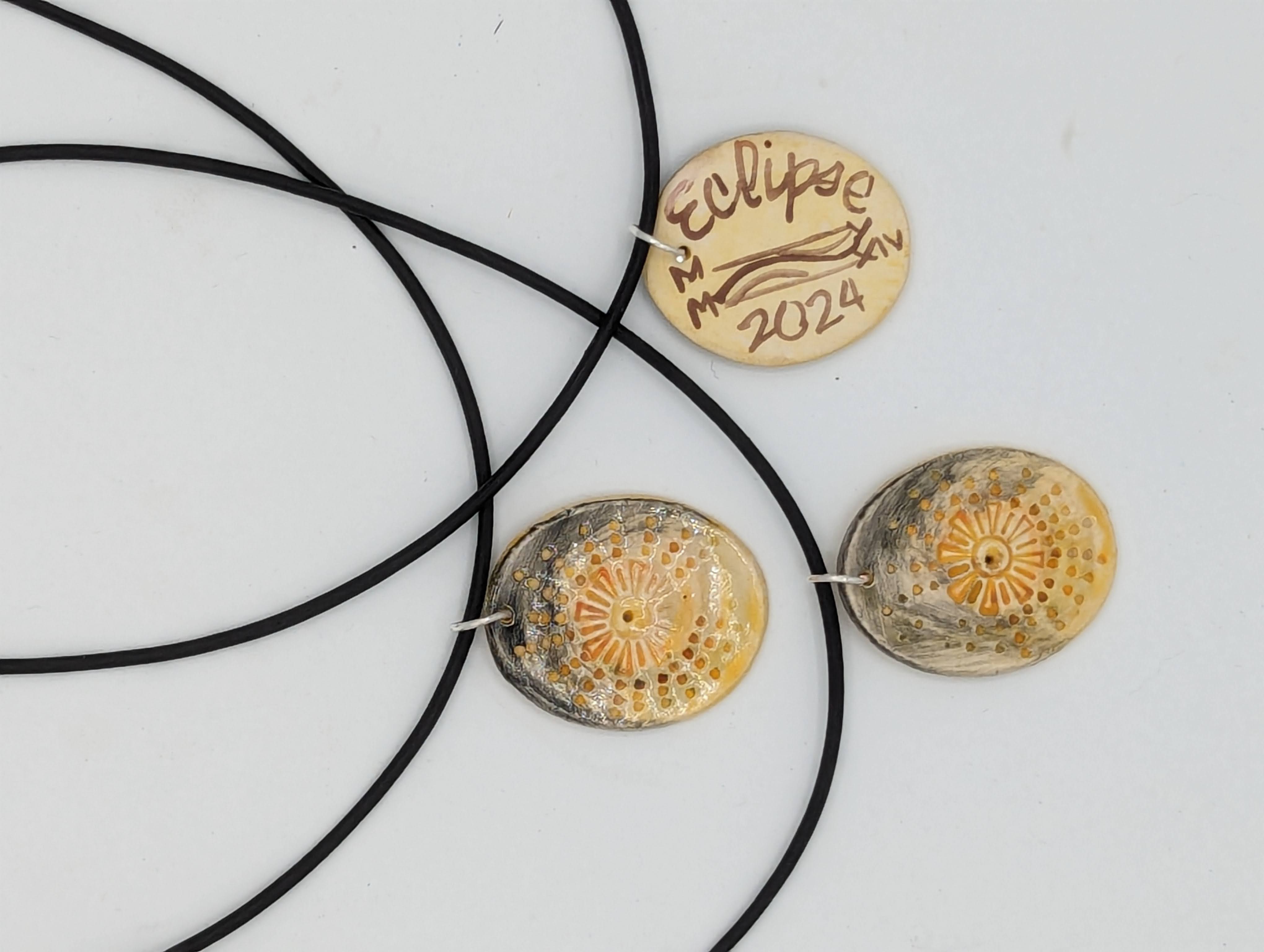 Commemorative Eclipse Necklace, 2024